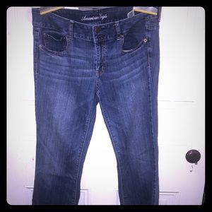 American Eagle lightly worn ladies jeans size 12